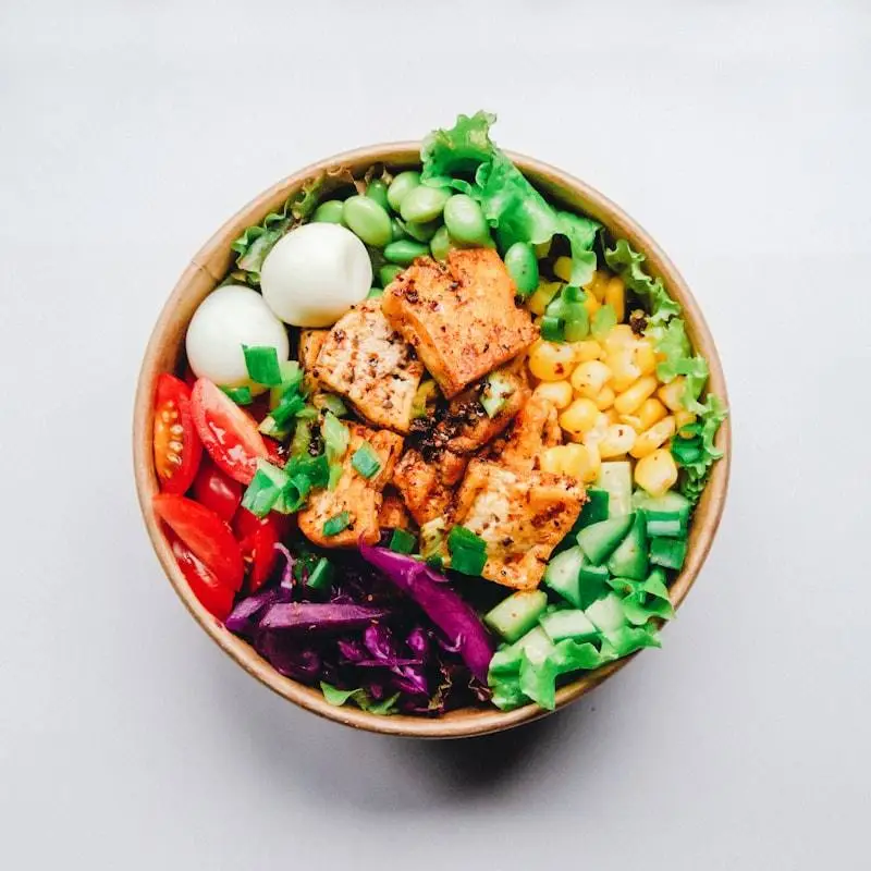 Assiette de cuisine prête à être scannée par Le Rush